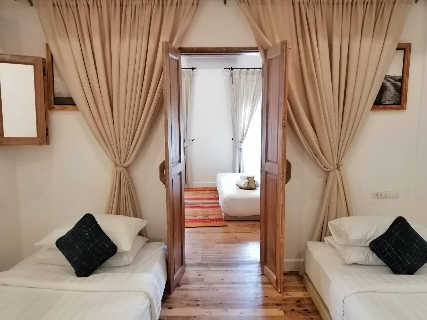 cozy family room only | 1 bedroom, free minibar, desk, blackout curtains