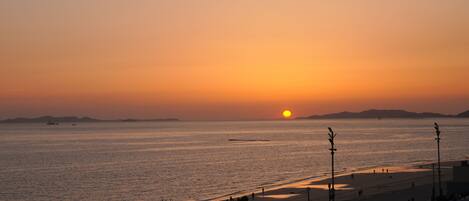 Beach nearby, white sand