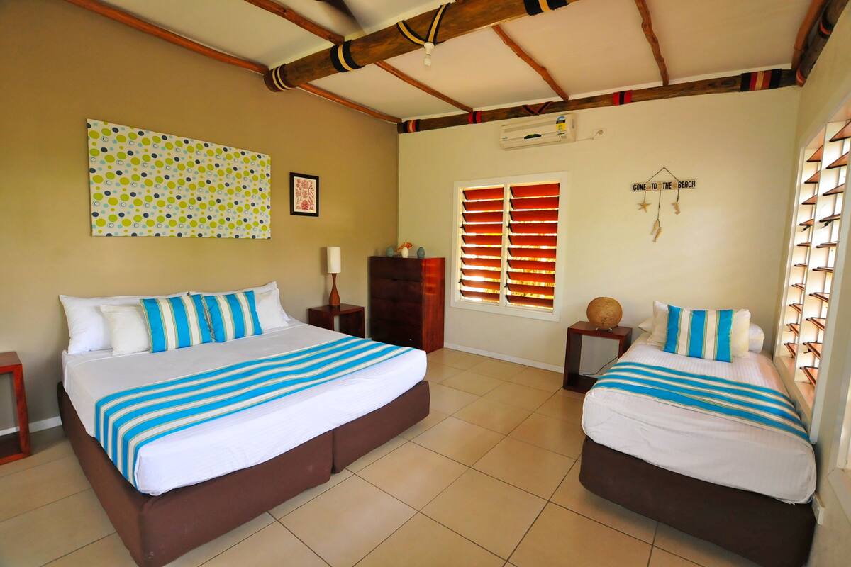 Family Room, 1 Bedroom, Poolside | In-room safe, rollaway beds (surcharge), WiFi (free), bed sheets