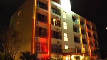 Front of property – evening/night