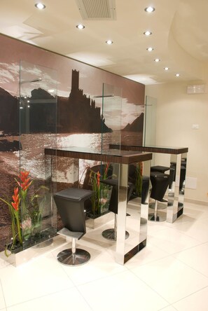 Sitzecke in der Lobby