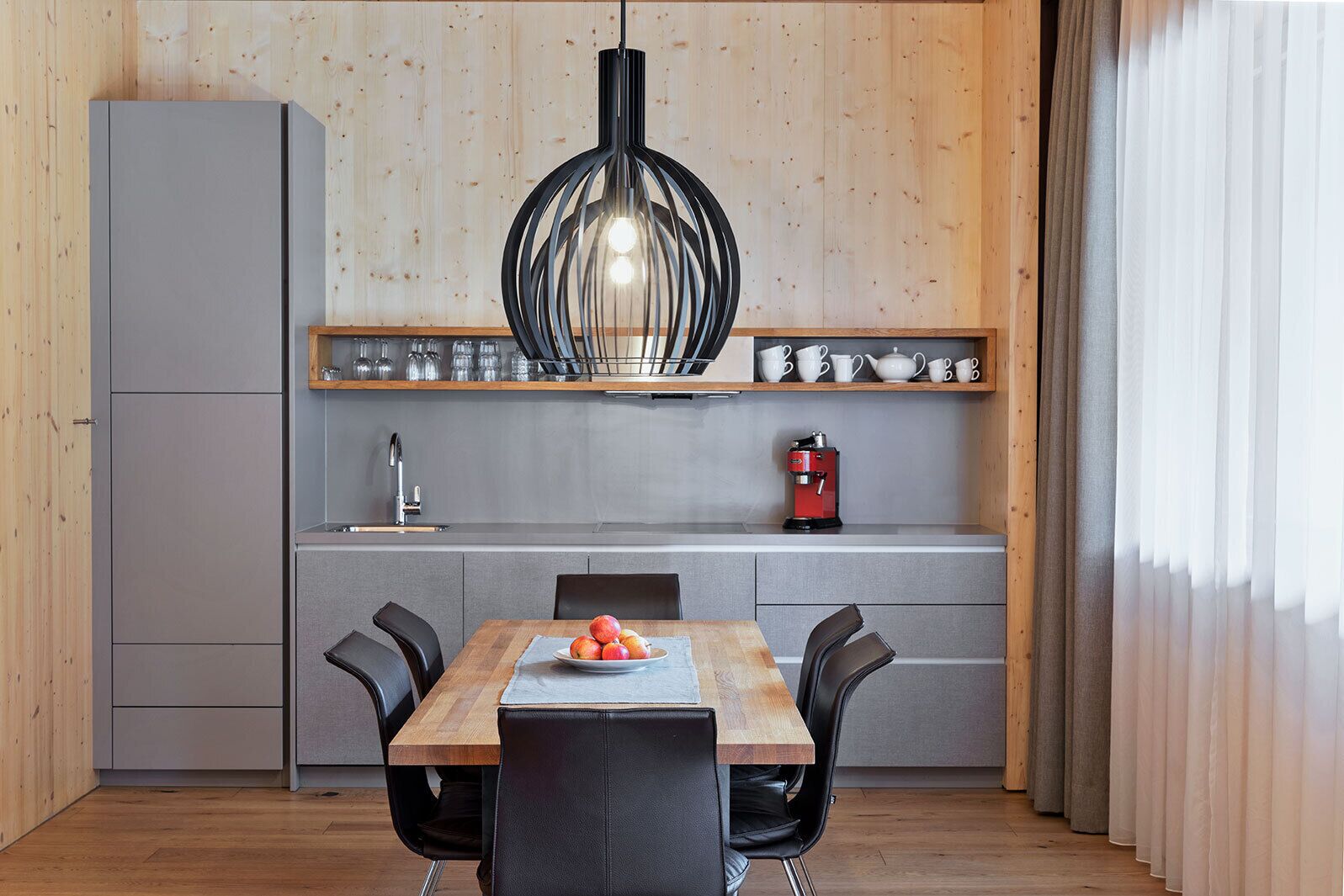 apartment, 3 bedrooms, kitchenette (rofan / add. final cleaning fee 65 eur) | private kitchen | full-sized fridge, microwave, espresso maker, electric kettle