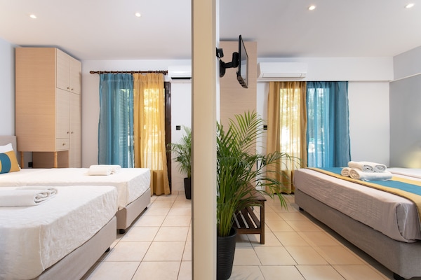 Apartment, 2 Bedrooms, Ground Floor (Disability access) | Soundproofing, iron/ironing board, free WiFi, bed sheets