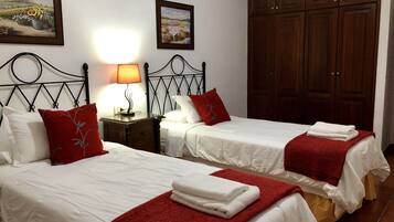 Down duvets, Select Comfort beds, iron/ironing board