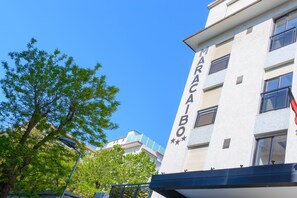 Fassade der Unterkunft