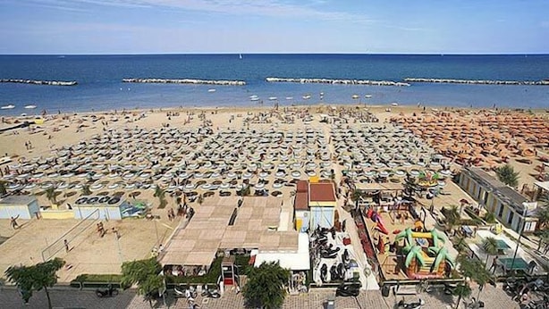 View from property - Hotel Maracaibo (Rimini)