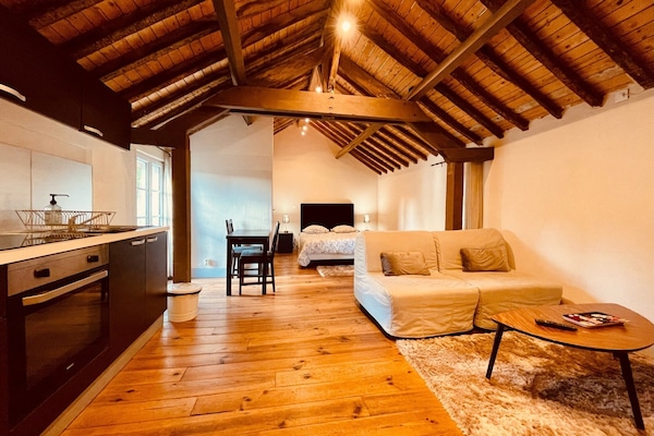 Apartment, Badewanne (ORCHIDEE) | 1 Schlafzimmer, hochwertige Bettwaren, Schreibtisch