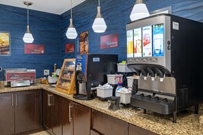 Free daily full breakfast