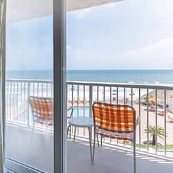 Standardzimmer, 1 King-Bett, Balkon, Meerseite | Ausblick vom Zimmer