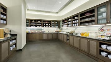 Daily self-serve breakfast (USD 11 per person)