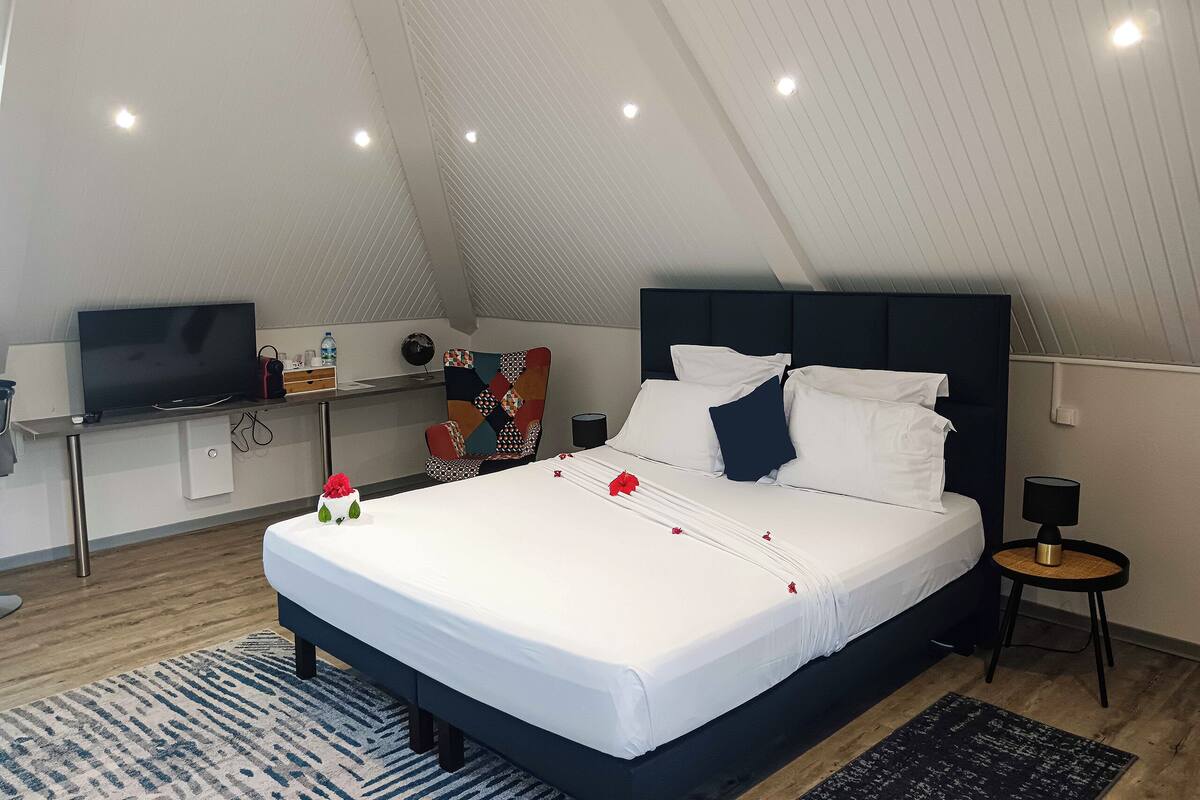 superior studio, 1 bedroom, bathtub | in-room safe, soundproofing, iron/ironing board, free wifi