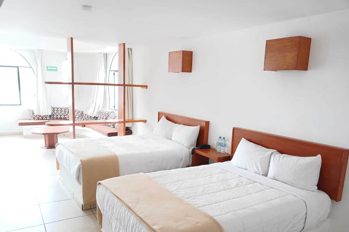 Junior Suite, 2 Double Beds | Free WiFi, bed sheets