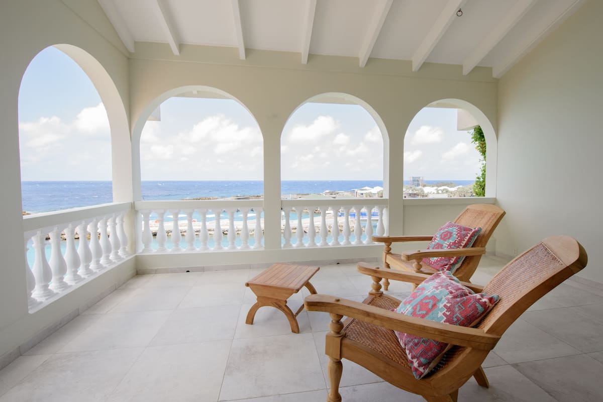 Premium Villa, 4 Bedrooms, Oceanfront - Sea Star | Pemandangan dari bilik