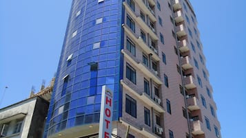 Fachada de la propiedad