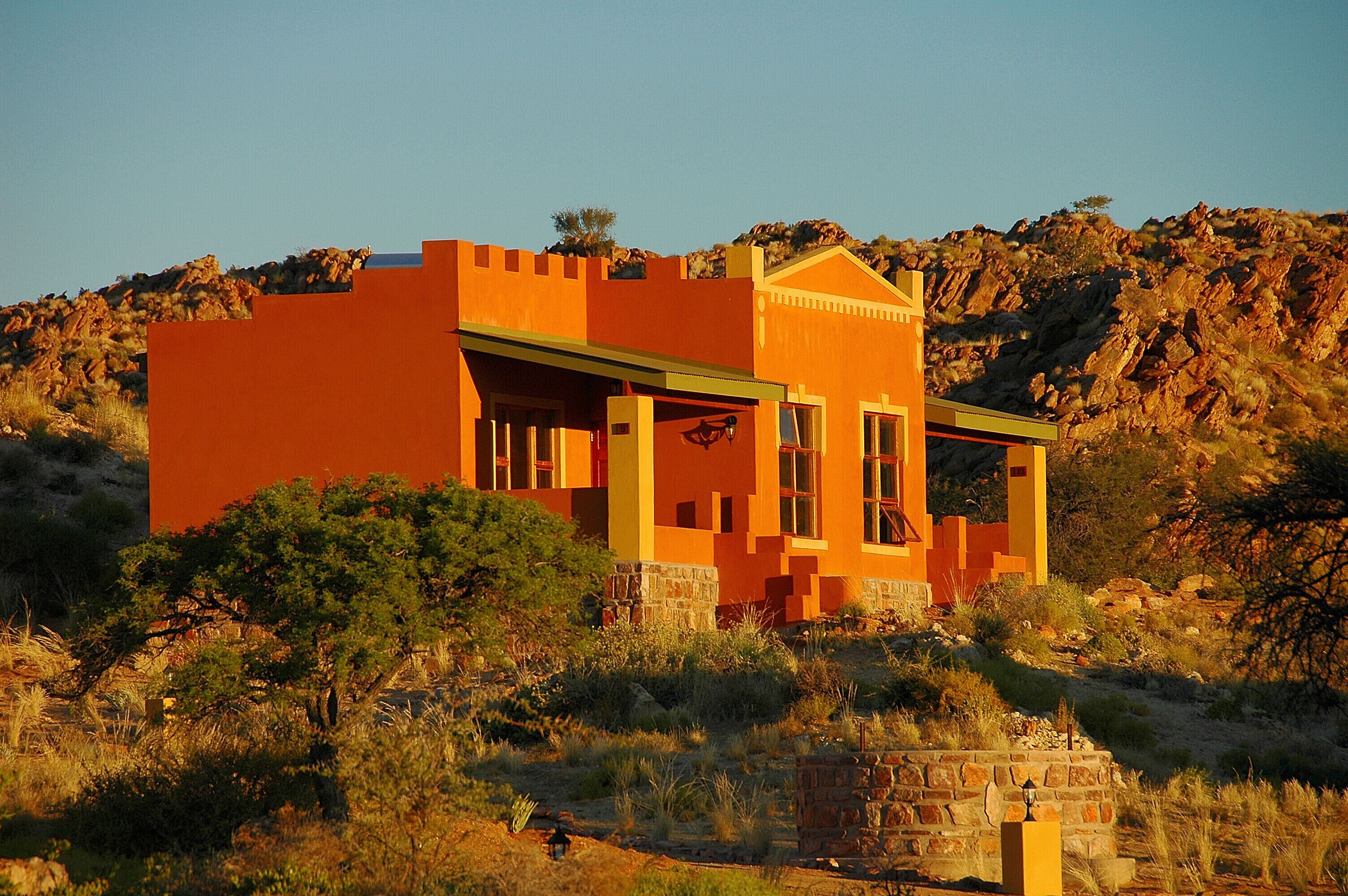 Áreas de la propiedad