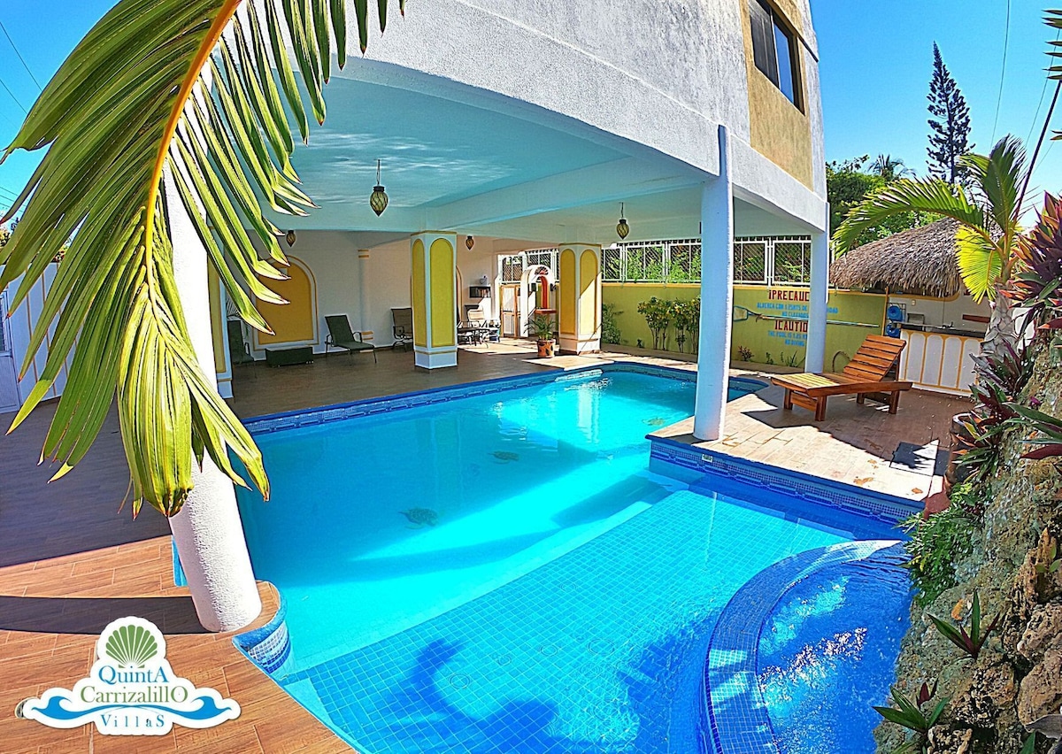 beach bungalows at hotel escondido in puerto escondido oaxaca mexico