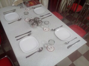 Coin petit déjeuner