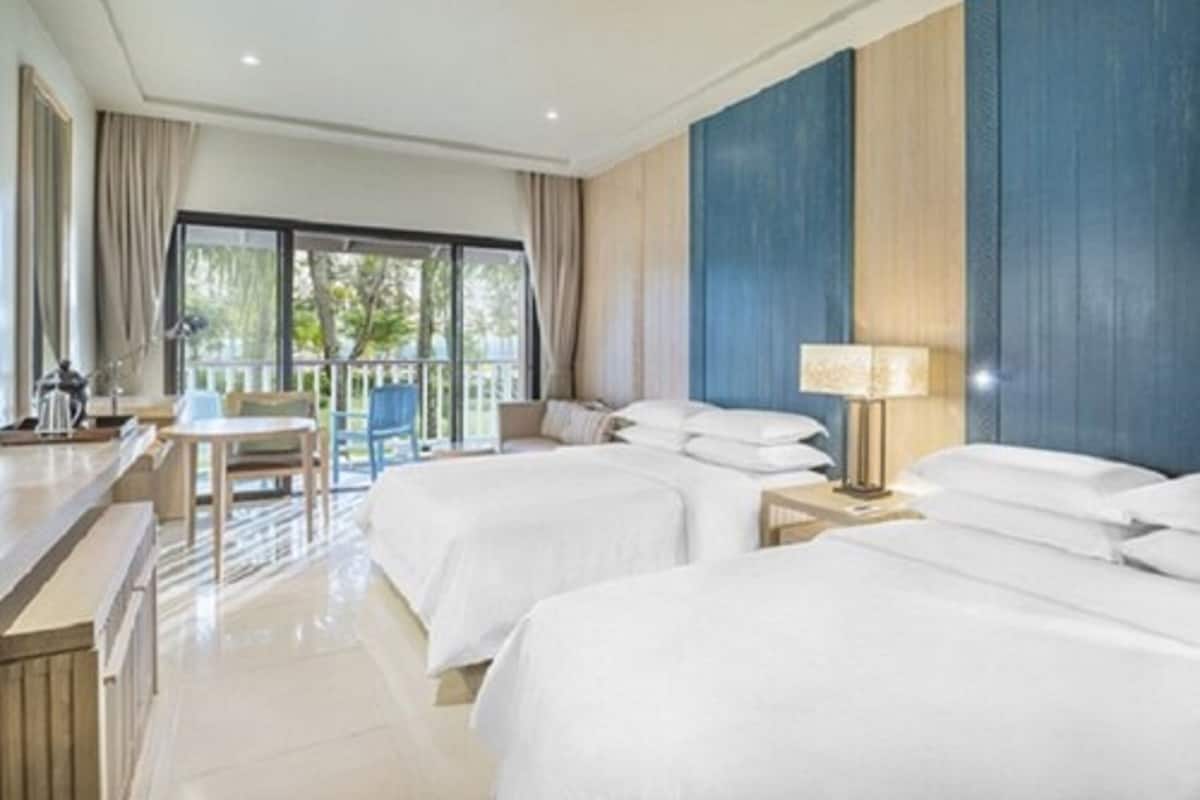 1 chambre, literie hypoallergénique, surmatelas