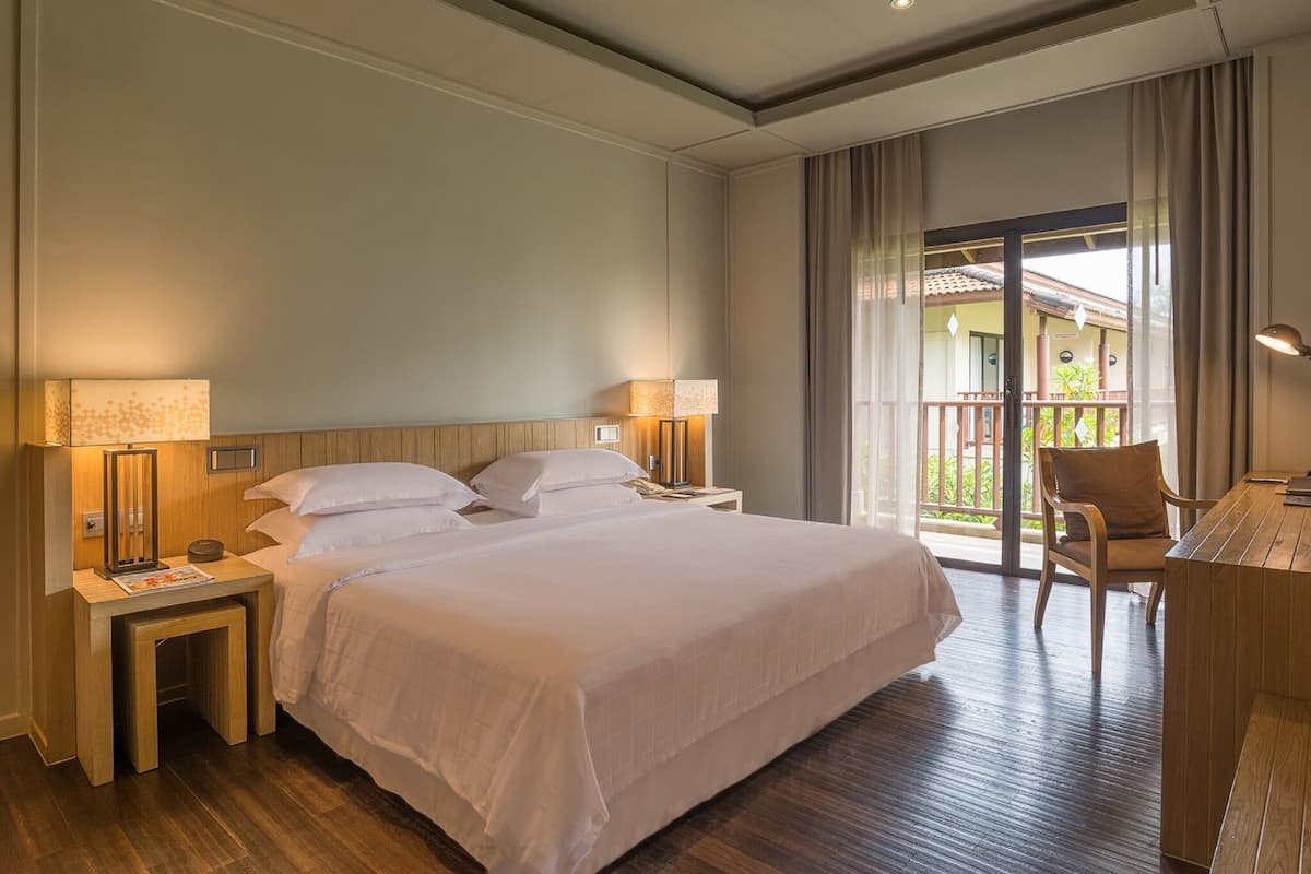 1 chambre, literie hypoallergénique, surmatelas