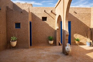 Uitzicht vanuit de kamer