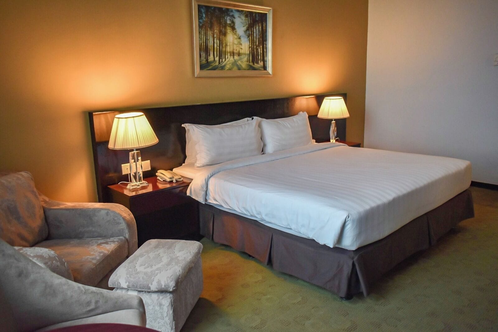 Familiekamer (Suite) | Een minibar, een kluis op de kamer, een bureau, een laptopwerkplek