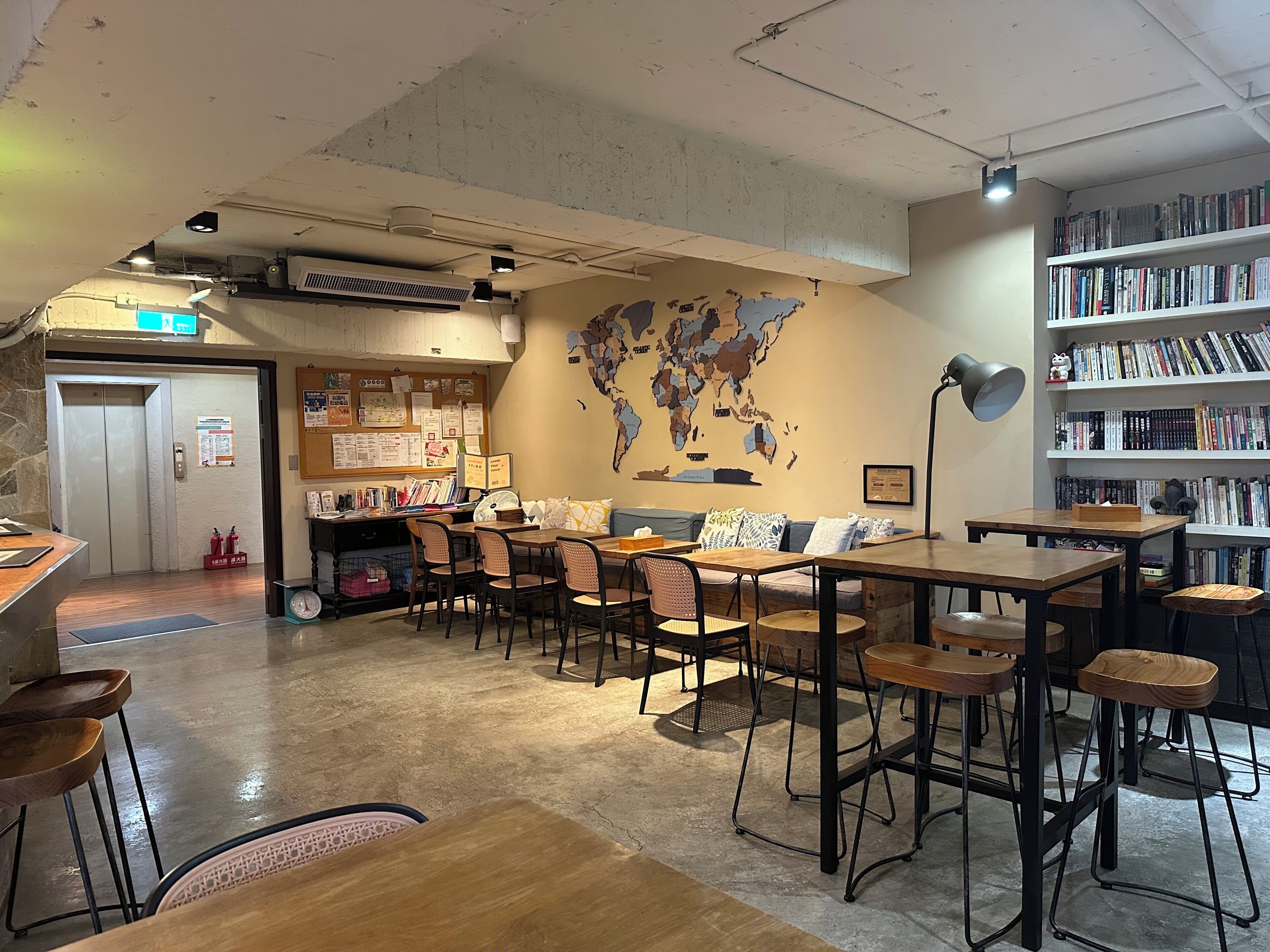 Reception hall