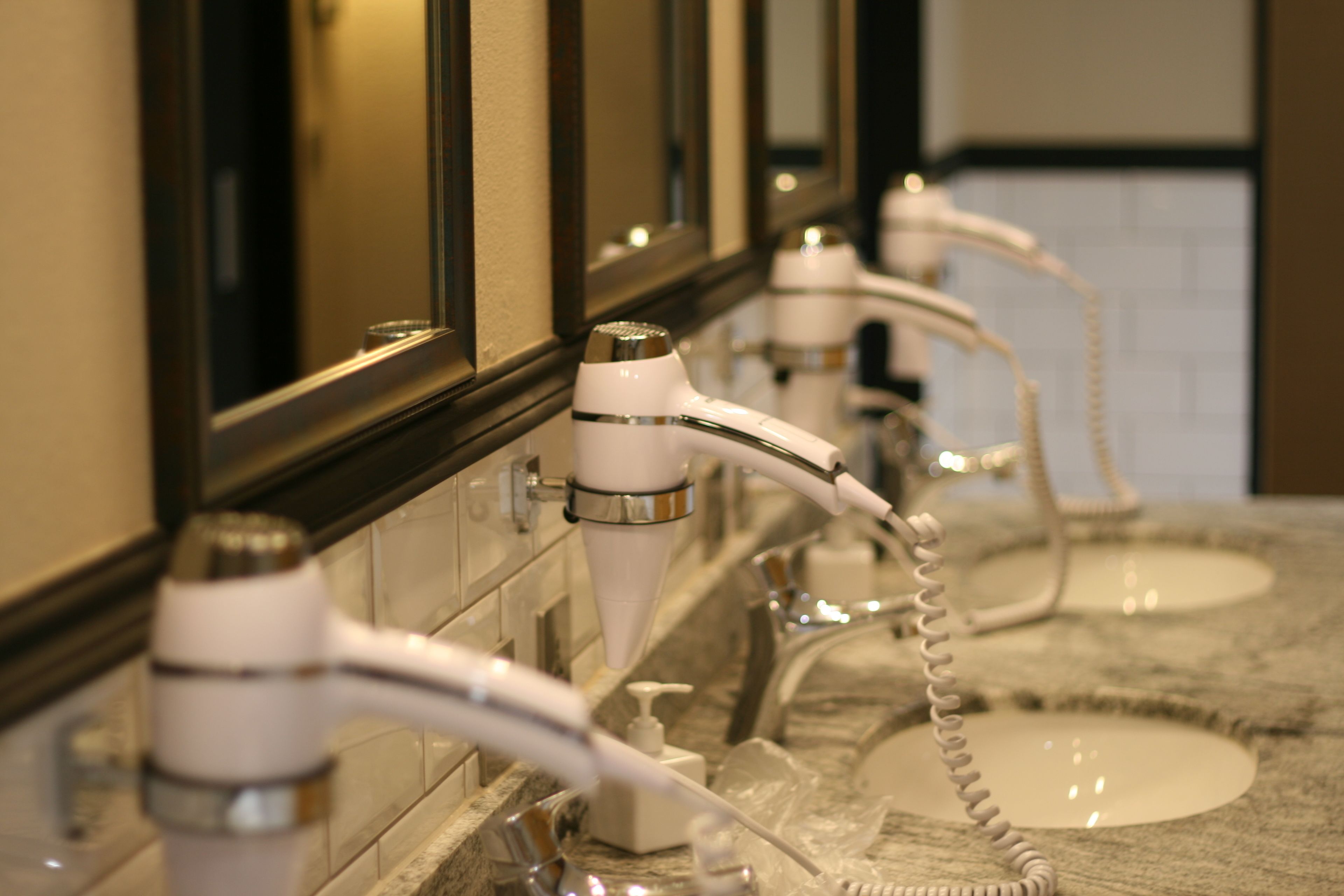 eco-friendly toiletries, hair dryer, electronic bidet, towels