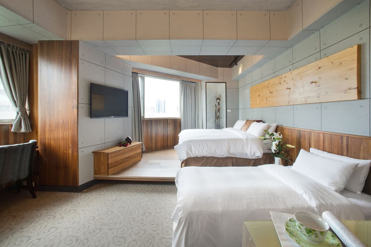Family Suite, 2 Double Beds | View from room