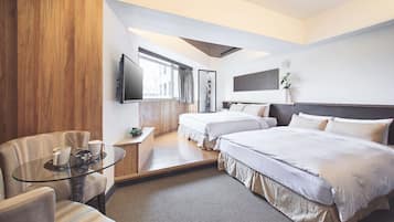 Familie suite, 2 tweepersoonsbedden | Gratis wifi