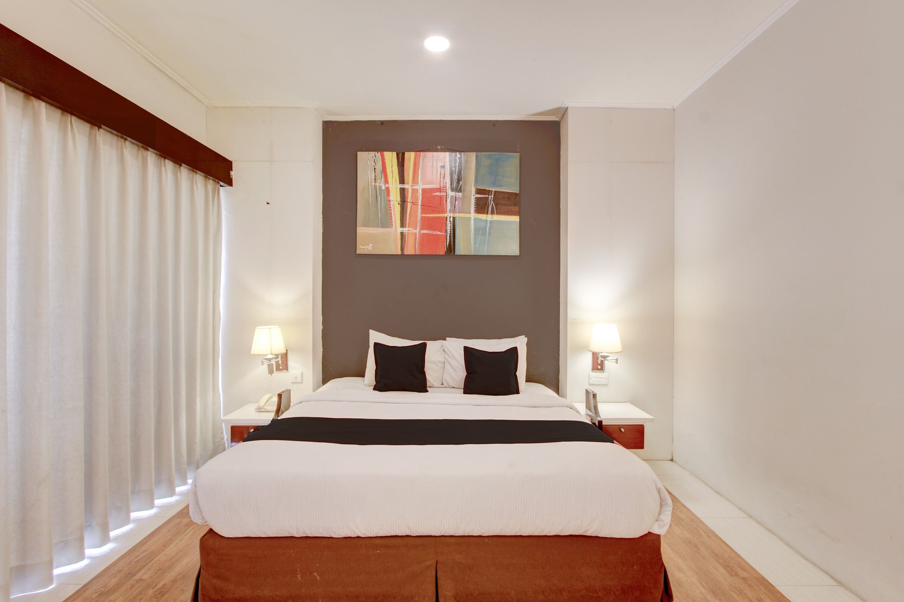 Habitación doble Deluxe | Ropa de cama hipoalergénica, wifi gratis y ropa de cama 