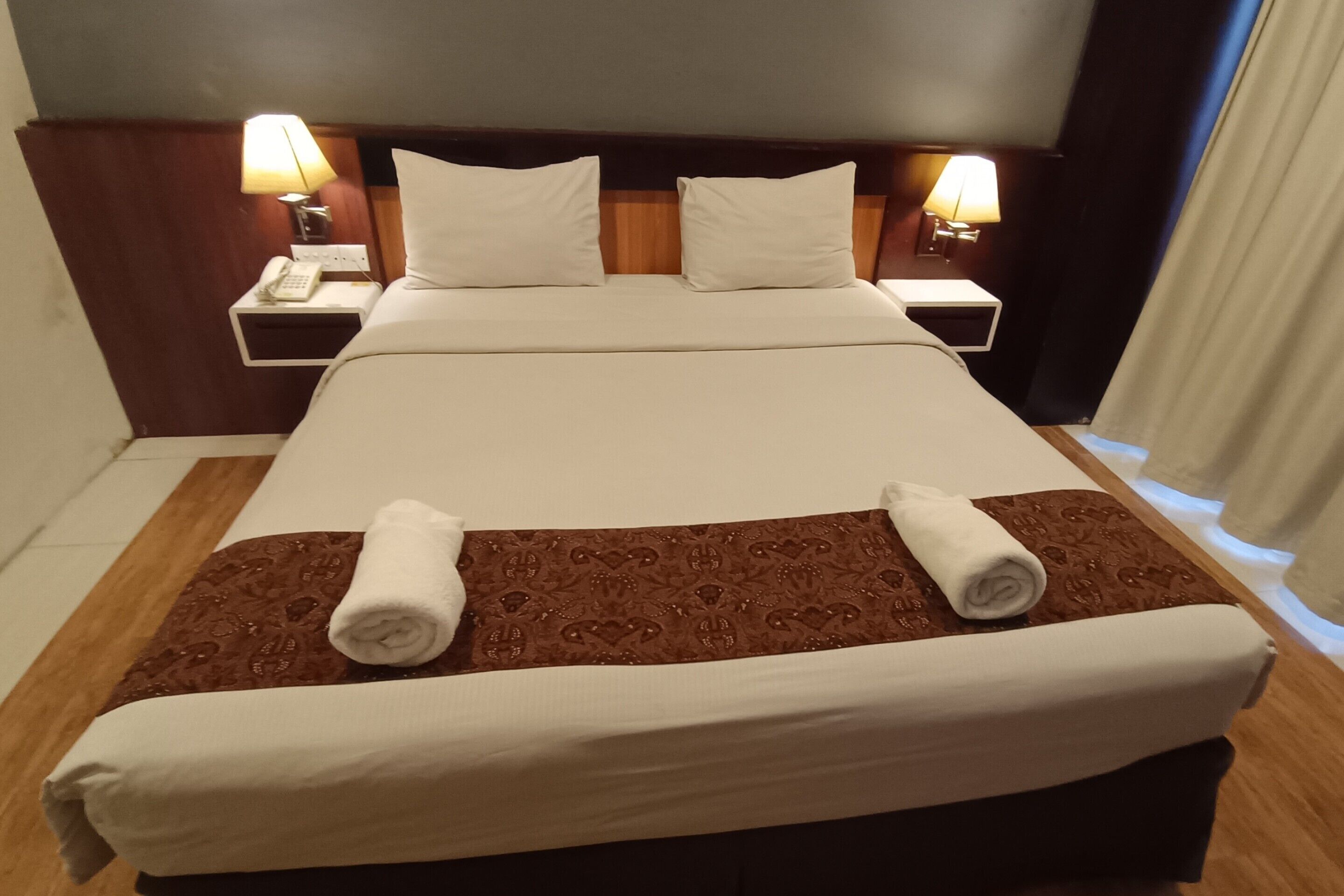 Chambre Deluxe double | Literie hypoallergénique, accès au Wi-Fi (inclus), literie fournie