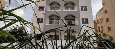 Façade de l’hébergement