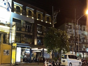 Front of property – evening/night