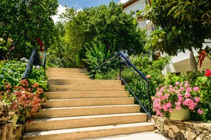 Voorkant van accommodatie