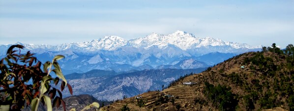 Vue depuis l’hébergement