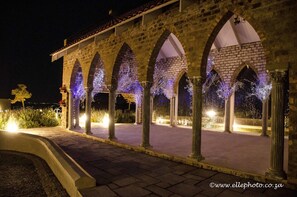 Outdoor wedding area - Villa Castollini (Knysna)