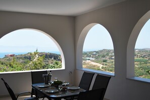 Luxury Suite, 2 Bedrooms | Balcony view - Chrysiida Luxury Suites (Chania)