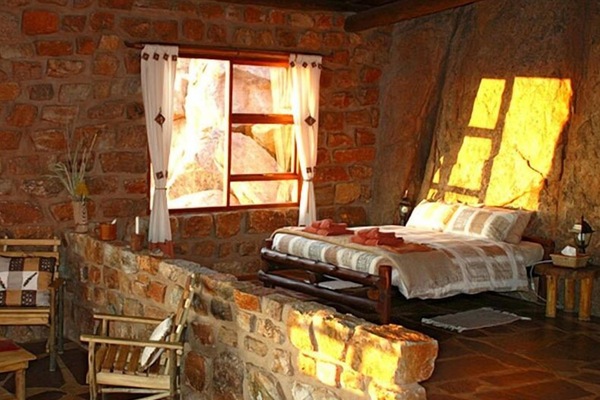 Alpehytte (Double Bed) | Minibar, pengeskab på værelset