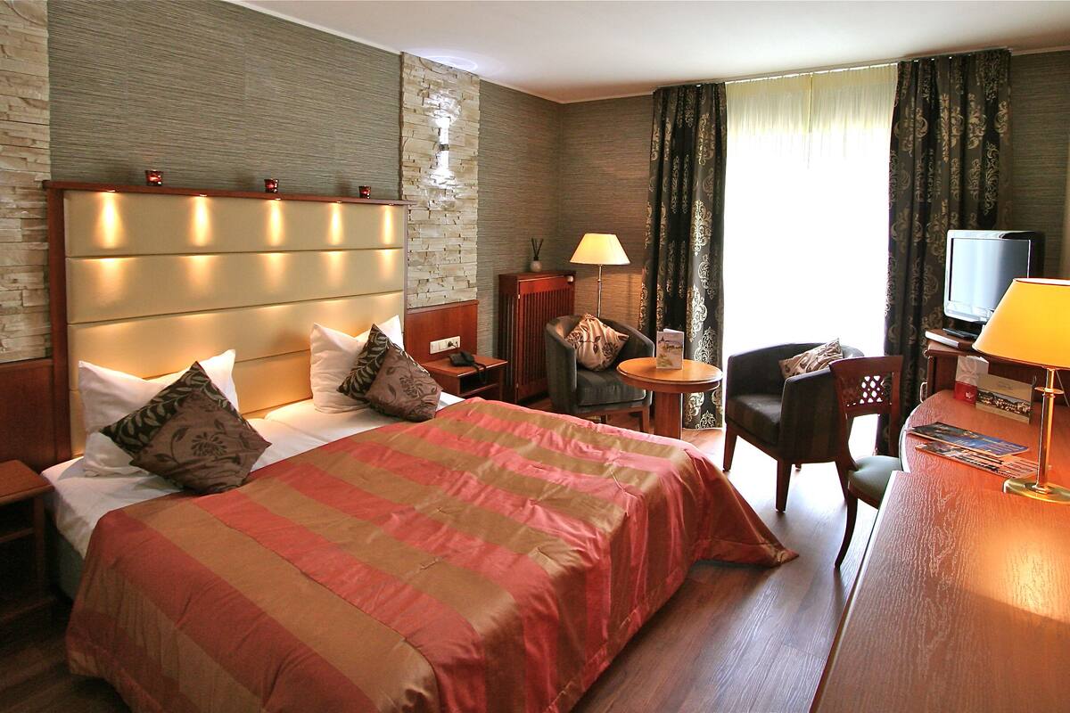 Chambre Double, balcon