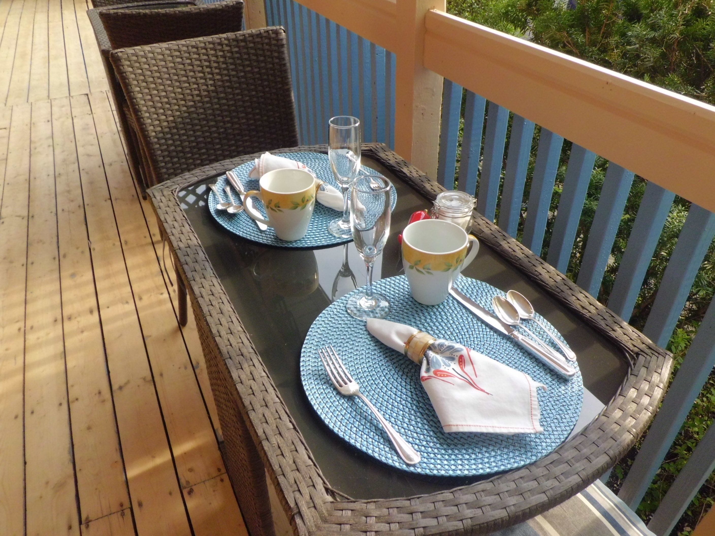 Breakfast area