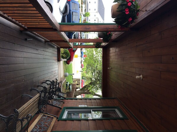 Porch - The Balmoral Hotel (Madawaska Valley)