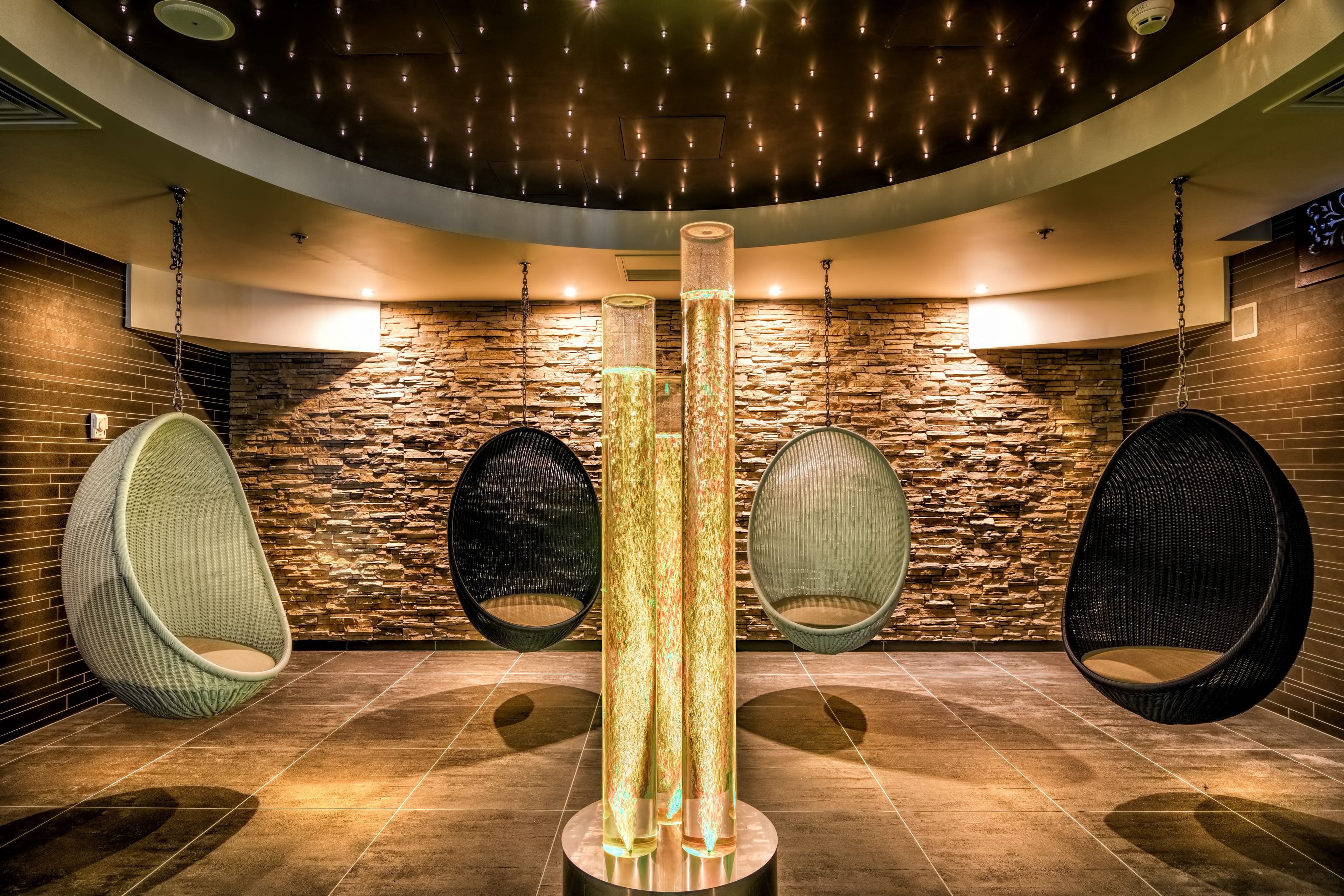 Parameðferðarherbergi, gufubað, eimbað, jarðlaugar, tyrknest bað