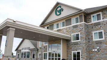 Fassade der Unterkunft