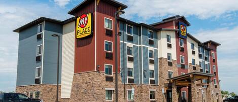 Fassade der Unterkunft