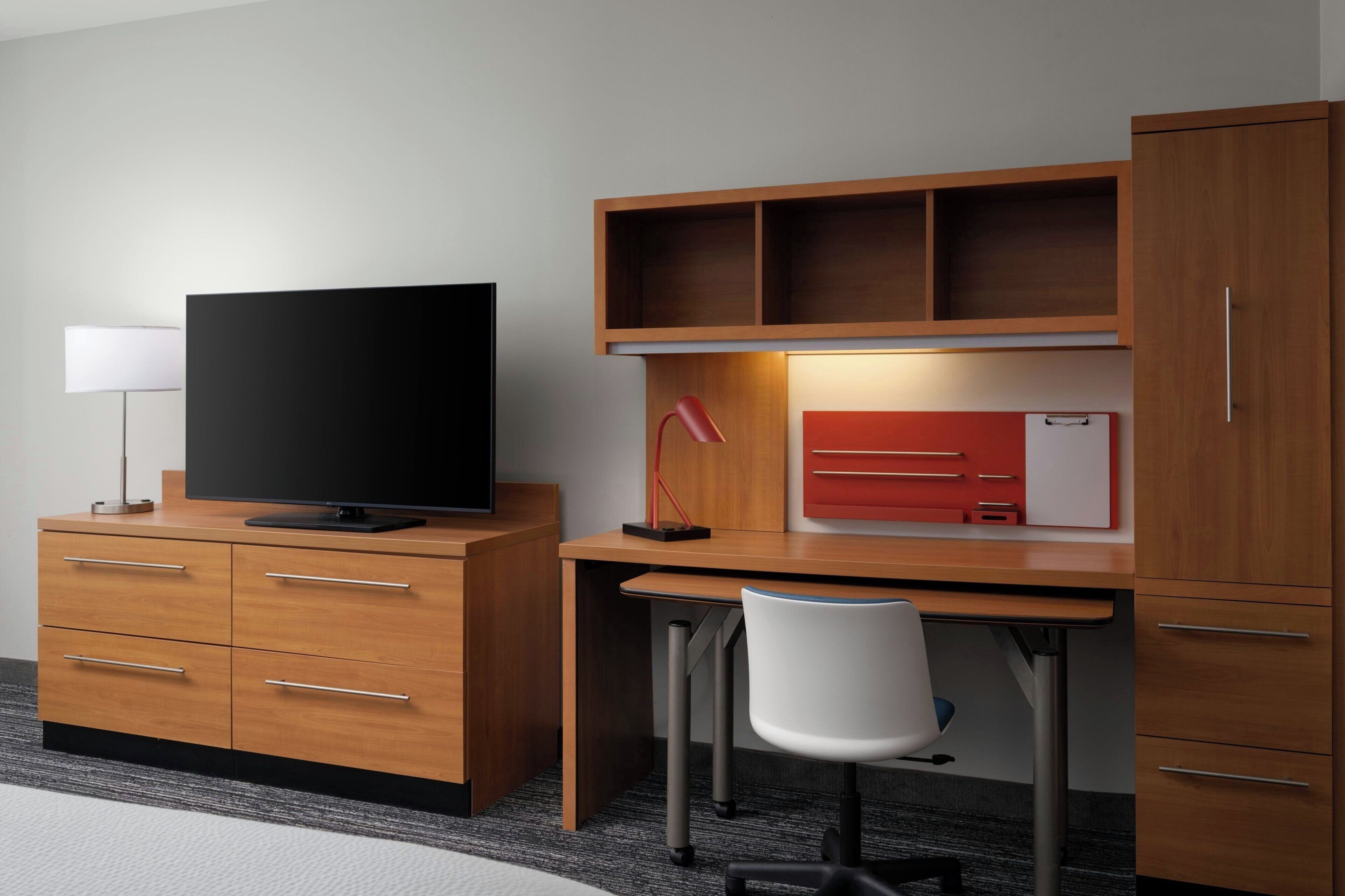 desk, laptop workspace, iron/ironing board, free cots/infant beds