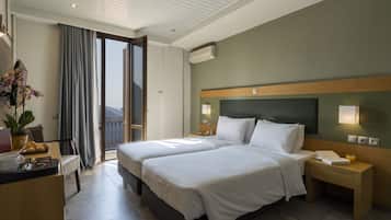 Deluxe Room, Sea View (1-3 adults) | Premium bedding, down duvets, desk, free cots/infant beds
