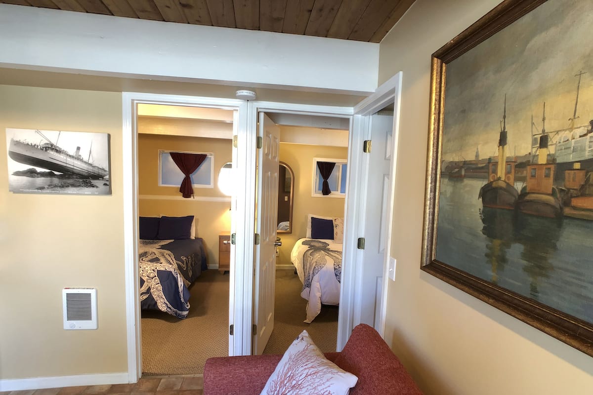 B11. Suite Sea (No Pets) | Ropa de cama de alta calidad y decoración individual