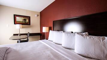 Desk, iron/ironing board, free cribs/infant beds, rollaway beds