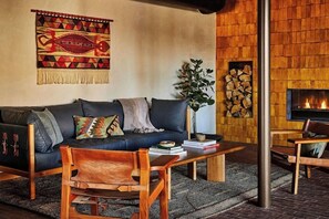 37-inch flat-screen TV with cable channels, TV