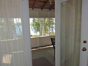 Ferienhütte, 1 Schlafzimmer, Küche, Seeblick (Cabin 2) | Ausblick vom Zimmer